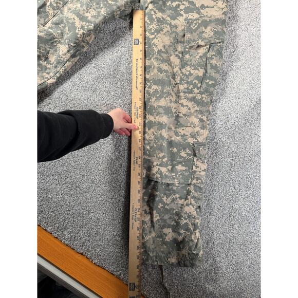 Army Combat Uniform Pants 34X29.5 Tactical Cargo Insect Repellent Digital Camo - Picture 8 of 12